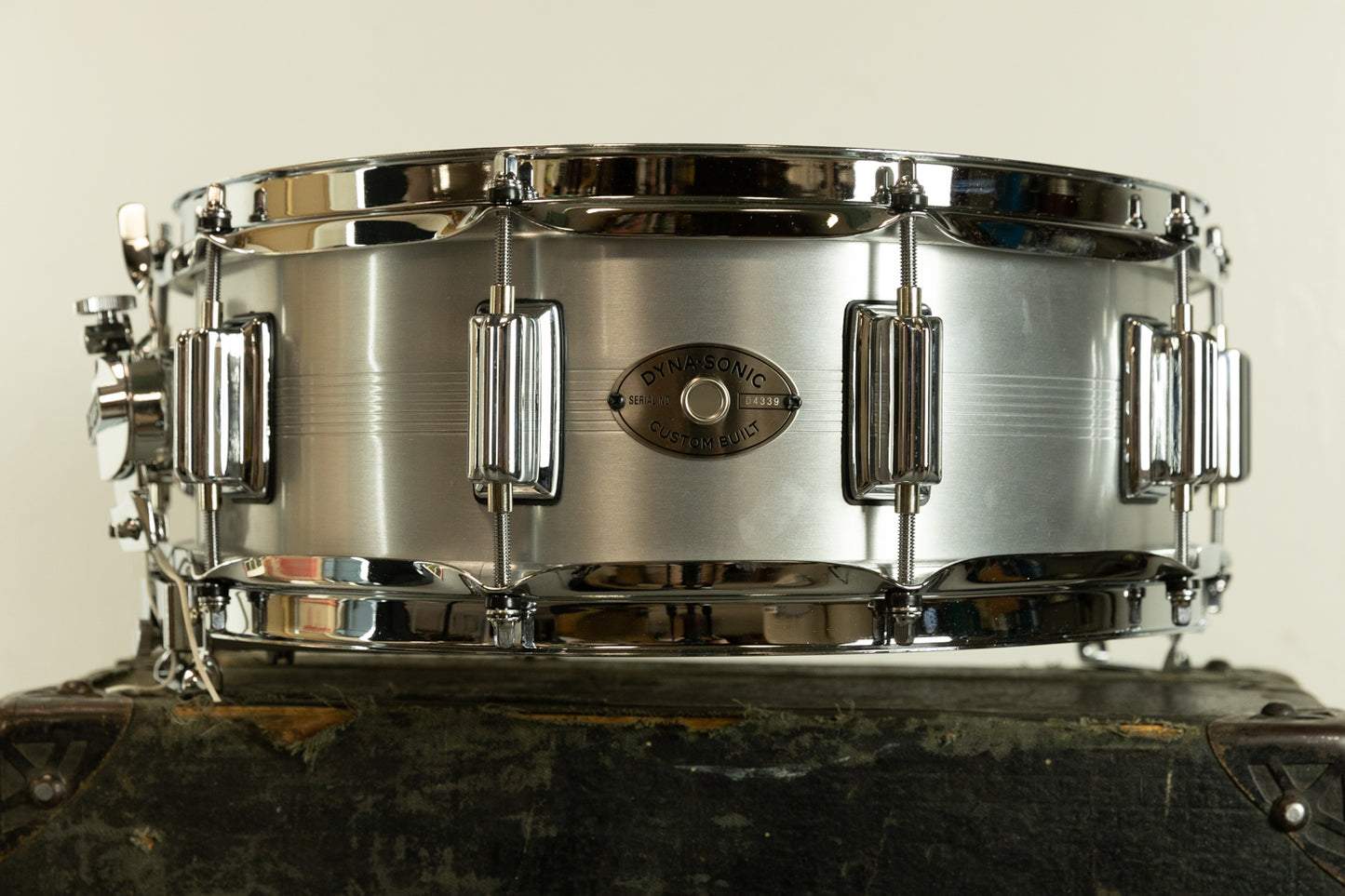 Rogers Dynasonic 7-Line 5x14 Aluminum Snare Drum