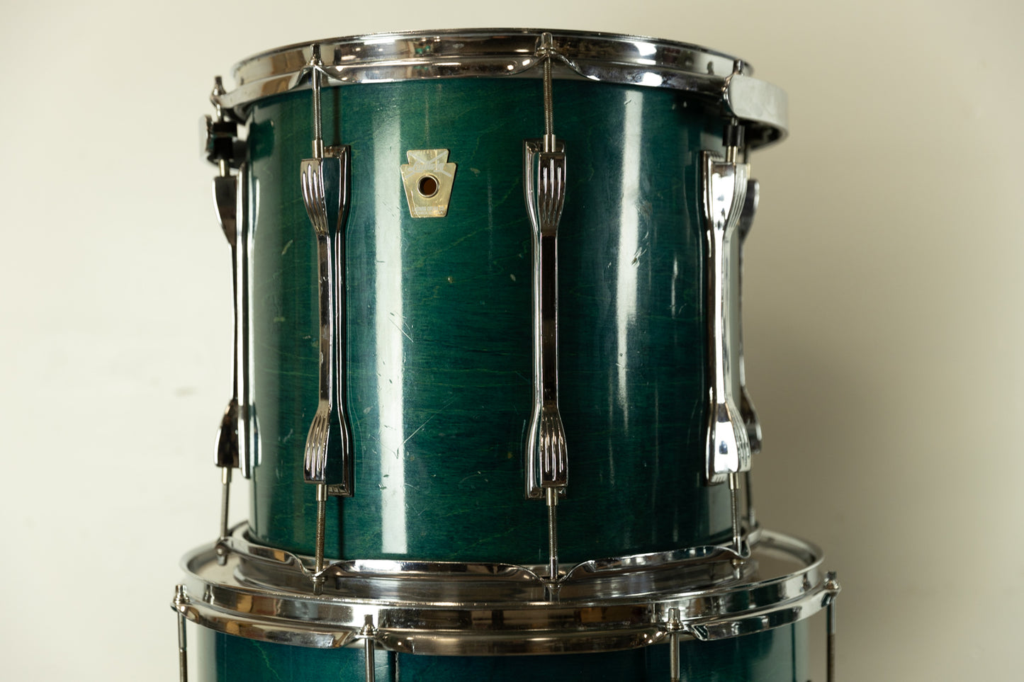 1990s Ludwig "Classic" Emerald Shadow Drum Set