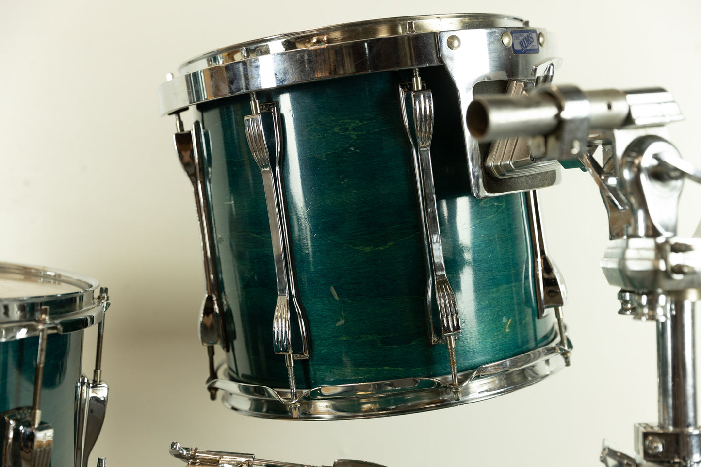 1990s Ludwig "Classic" Emerald Shadow Drum Set