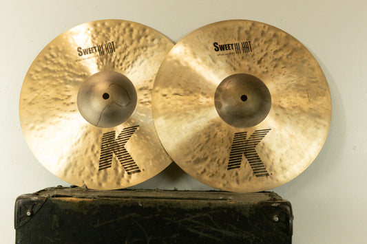 Zildjian 14" K Series Sweet Hi-Hat Cymbals 992g 1496g