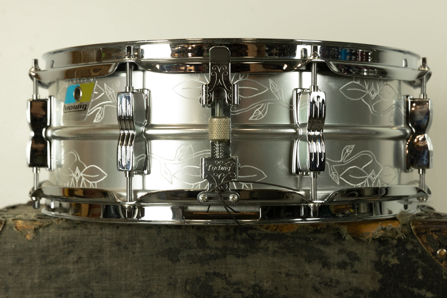 1970s Ludwig 5x14 "Engraved" Acrolite Snare Drum