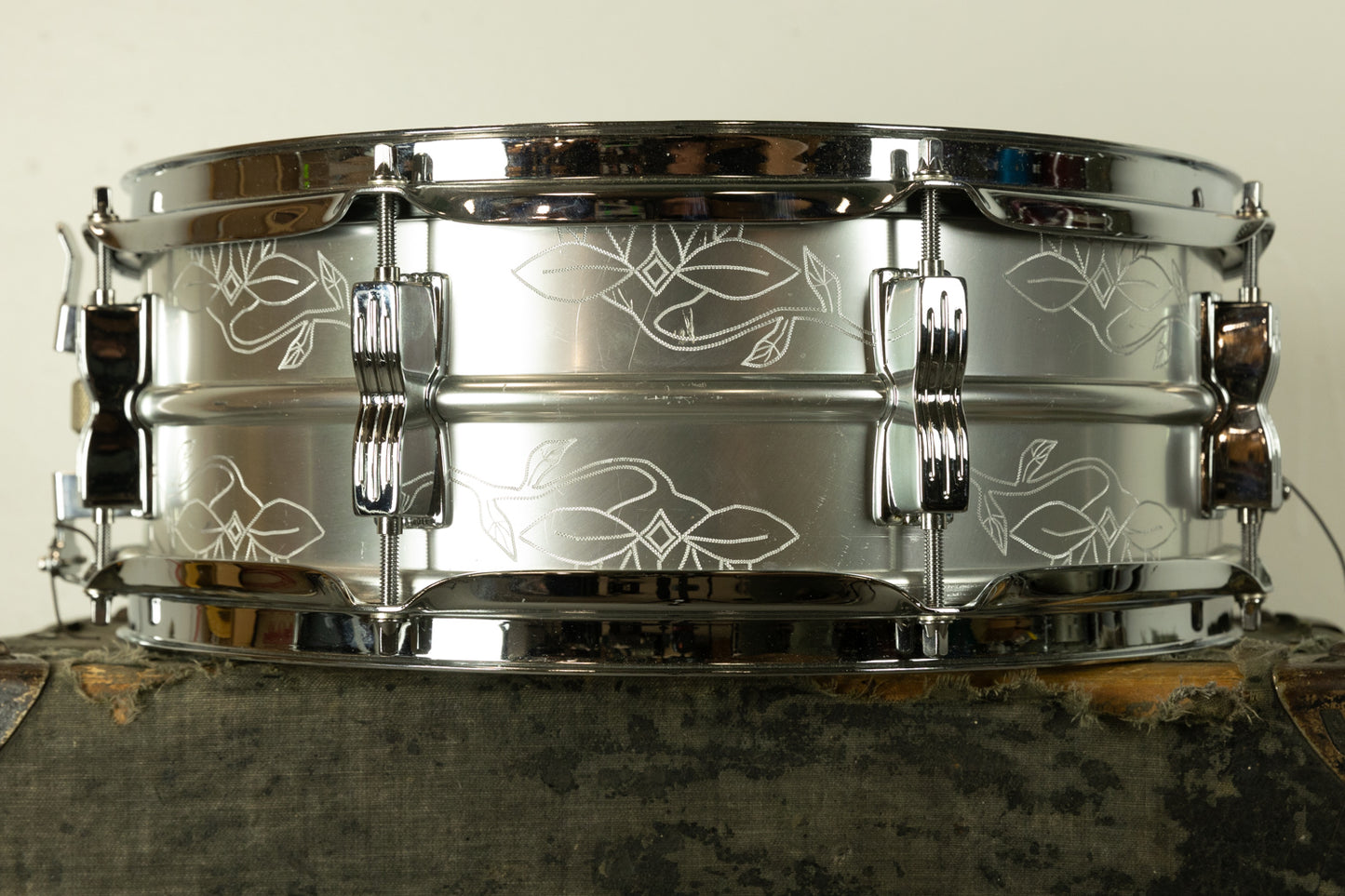 1970s Ludwig 5x14 "Engraved" Acrolite Snare Drum