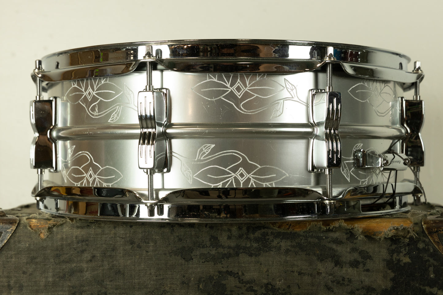 1970s Ludwig 5x14 "Engraved" Acrolite Snare Drum