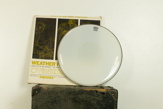 New Old Stock Vintage Remo Weathermaster 15" Smooth White CS Batter Drum Head