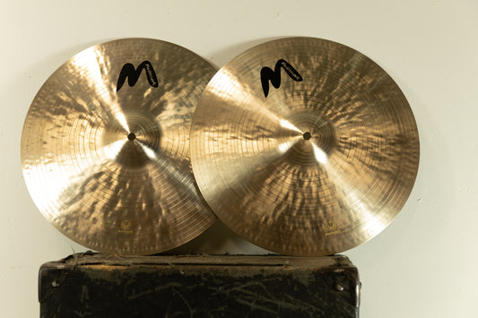 Masterwork 15" Jazz Master Thin Hi Hat Cymbals 956g 1107g