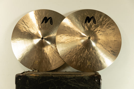 Masterwork 17" Jazz Master Thin Hi Hat Cymbals 1119g 1305g