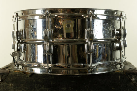 1980s Ludwig 6.5x14 "Chicago" LM402 Snare Drum