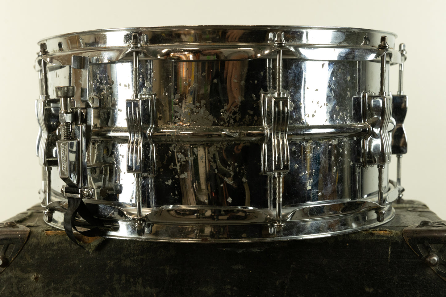 1980s Ludwig 6.5x14 "Chicago" LM402 Snare Drum