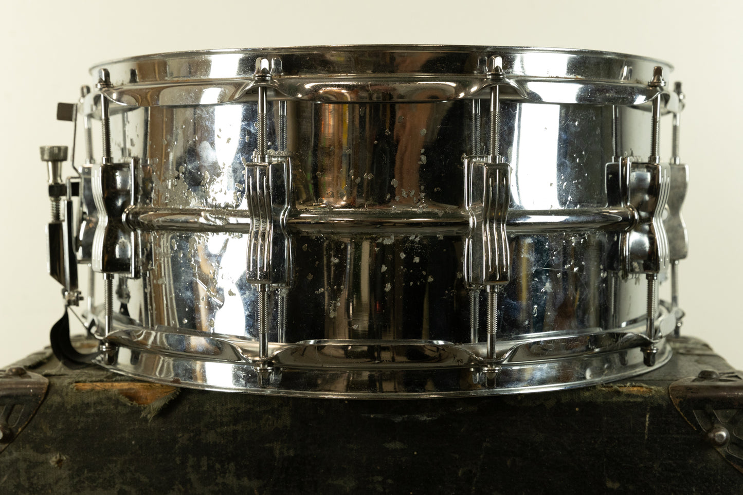 1980s Ludwig 6.5x14 "Chicago" LM402 Snare Drum