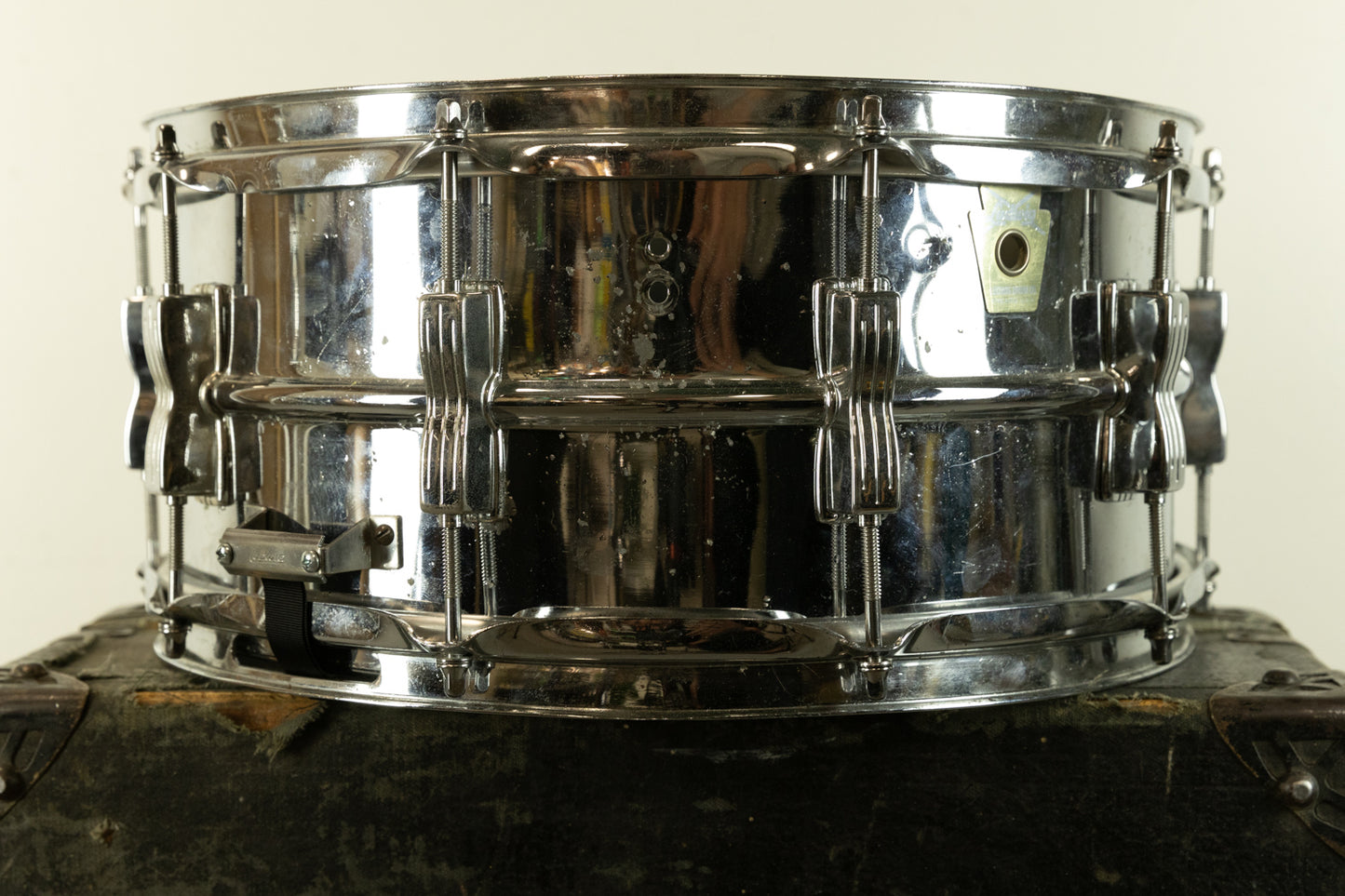 1980s Ludwig 6.5x14 "Chicago" LM402 Snare Drum