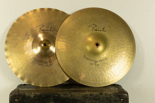 Paiste 14" Signature Sound Edge Hi-Hat Cymbals 1111g 1079g