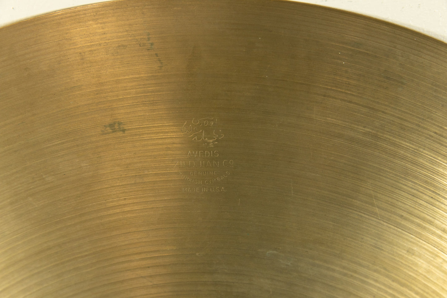 1970s Zildjian A 20" Thin Sizzle Ride Cymbal 1743g