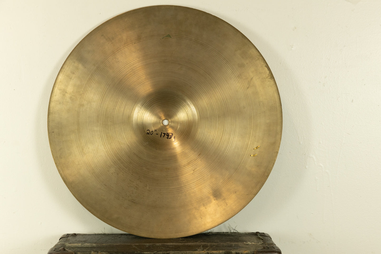 1970s Zildjian A 20" Thin Sizzle Ride Cymbal 1743g