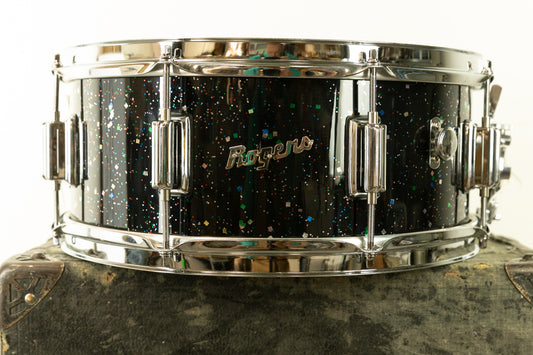 Rogers 6x14 "Vintage" Mardi Gras Pearl Snare Drum