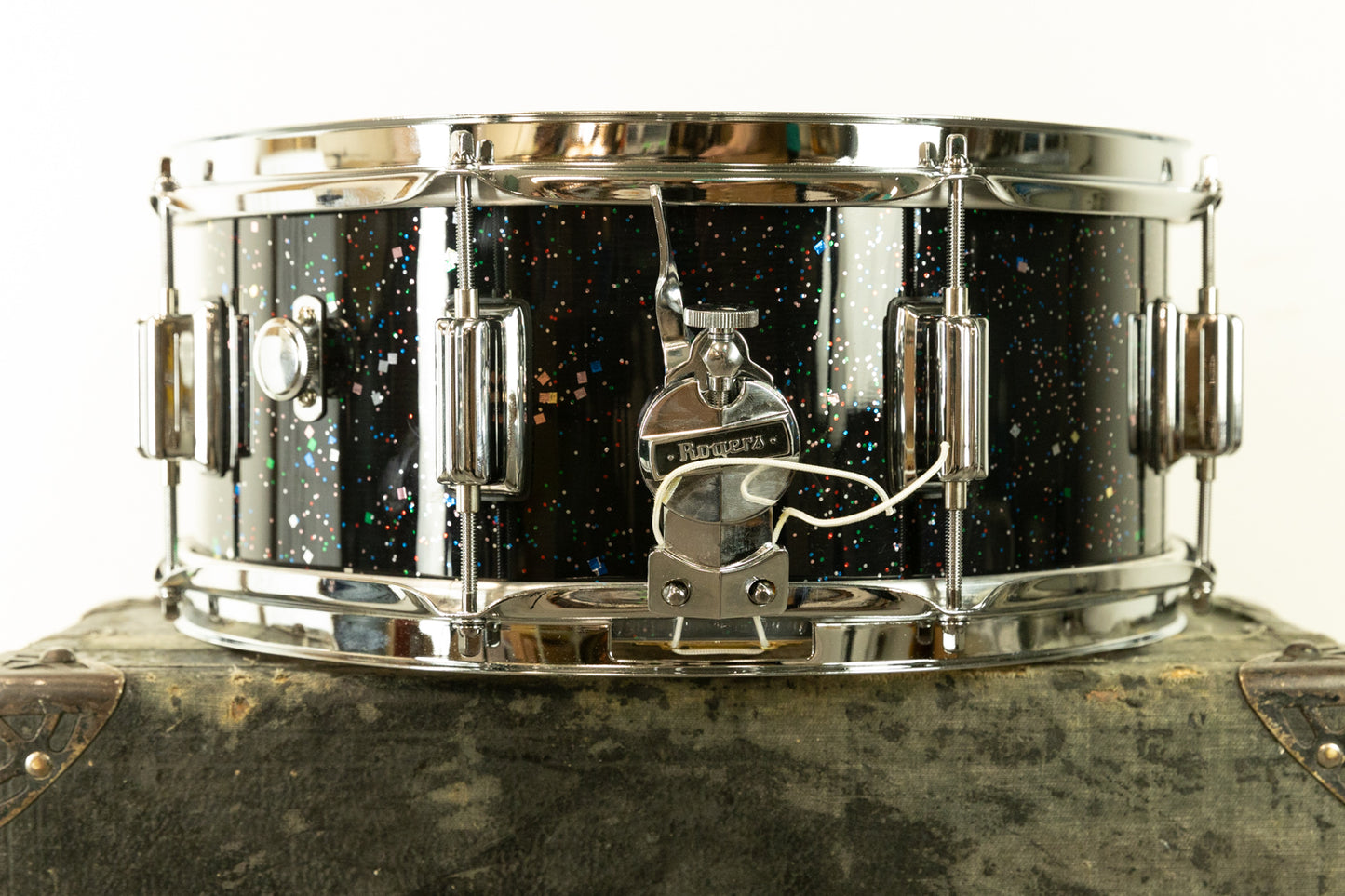 Rogers 6x14 "Vintage" Mardi Gras Pearl Snare Drum