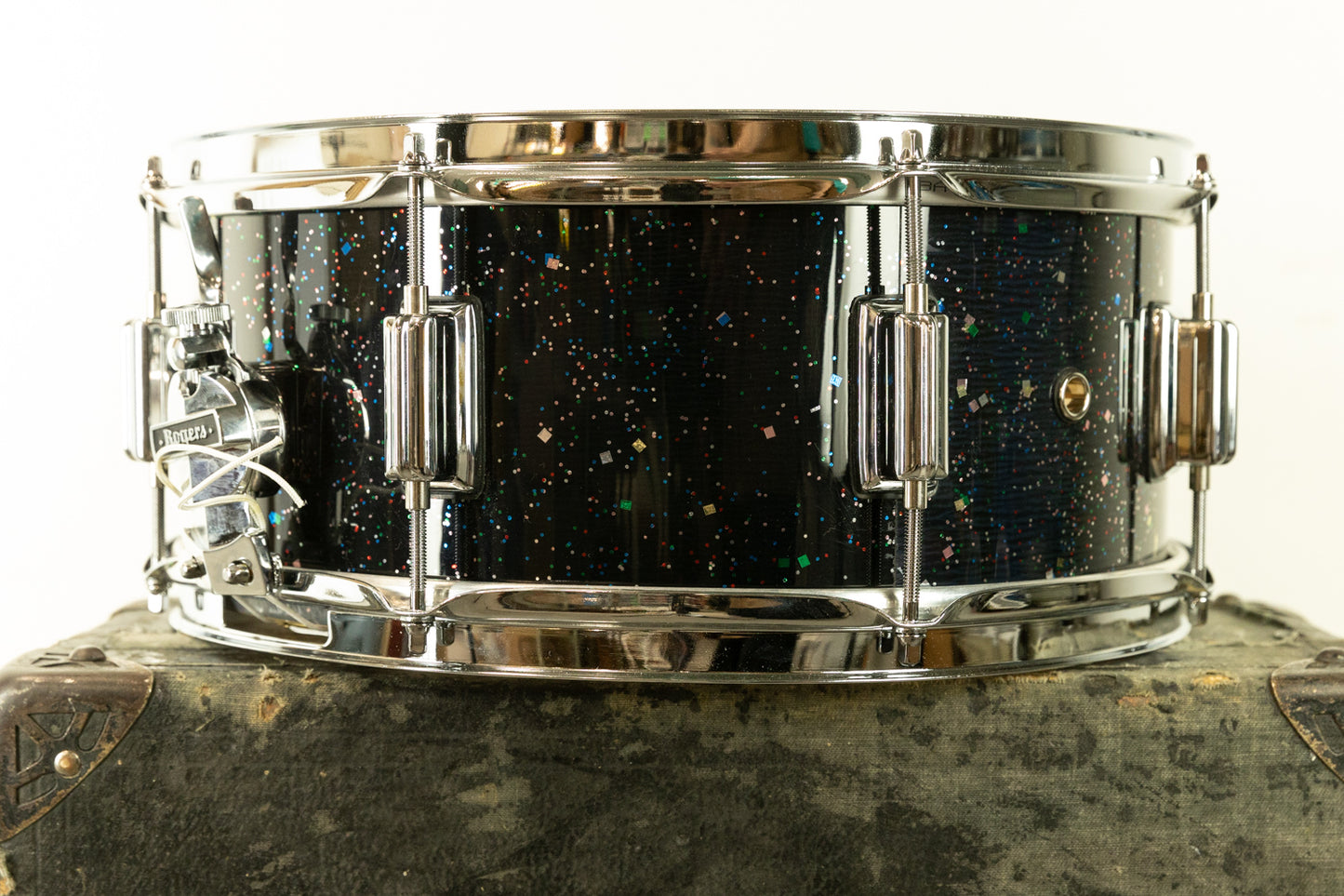 Rogers 6x14 "Vintage" Mardi Gras Pearl Snare Drum