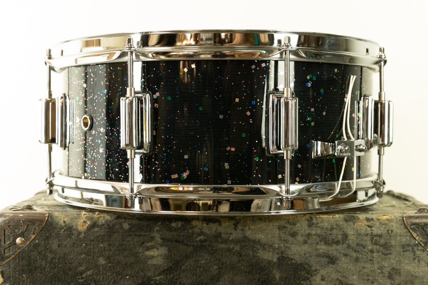 Rogers 6x14 "Vintage" Mardi Gras Pearl Snare Drum