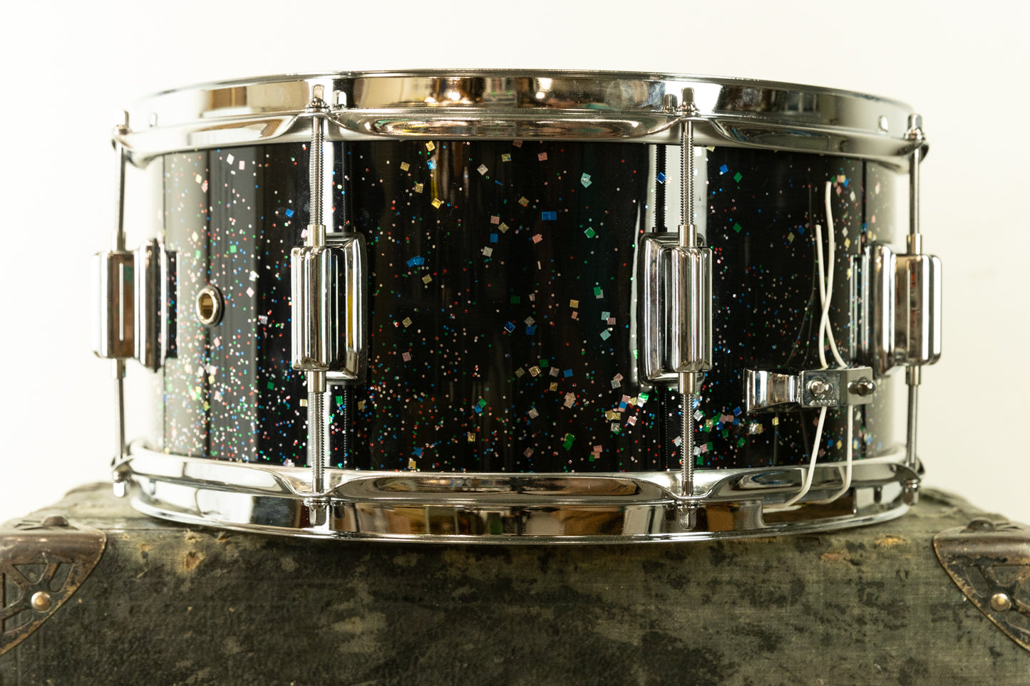 Rogers 6.5x14 "Vintage" Mardi Gras Pearl Snare Drum