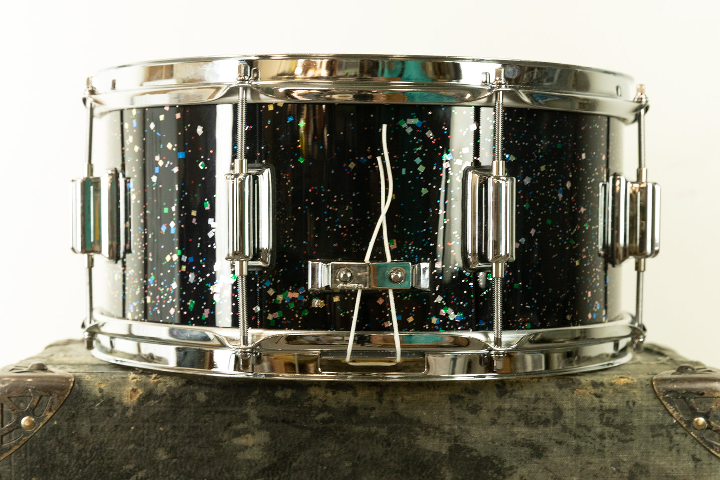 Rogers 6.5x14 "Vintage" Mardi Gras Pearl Snare Drum