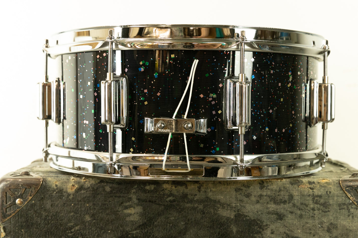 Rogers 6x14 "Vintage" Mardi Gras Pearl Snare Drum