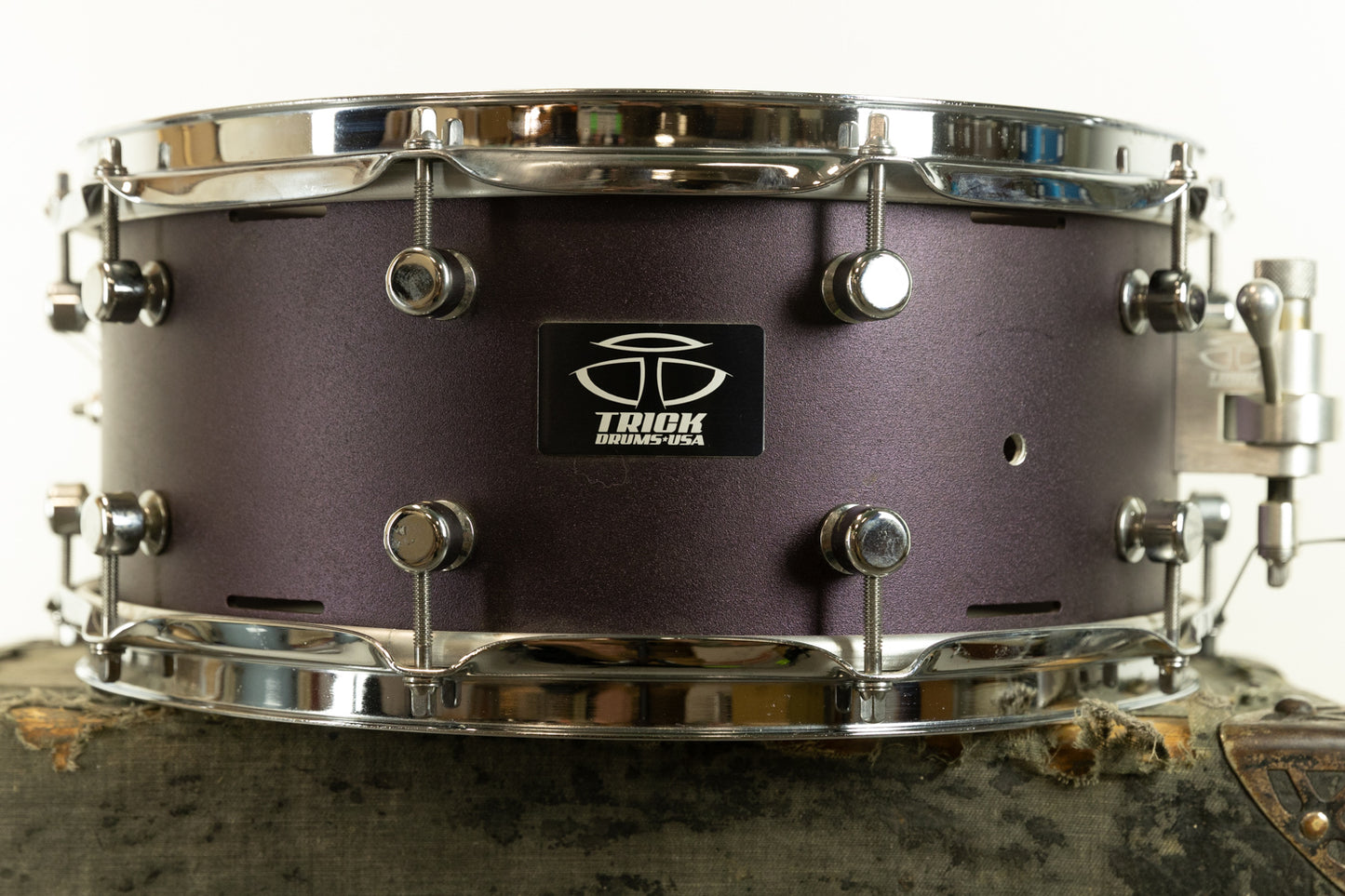 Trick 6.5x14 AL13 "Purple Satin" Snare Drum