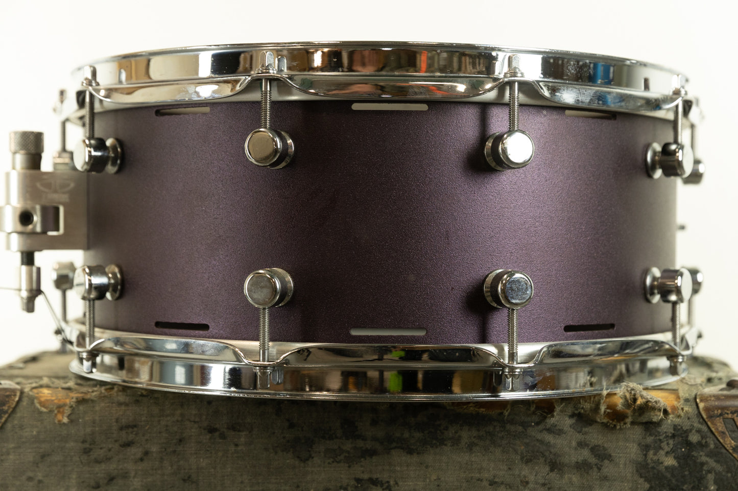 Trick 6.5x14 AL13 "Purple Satin" Snare Drum