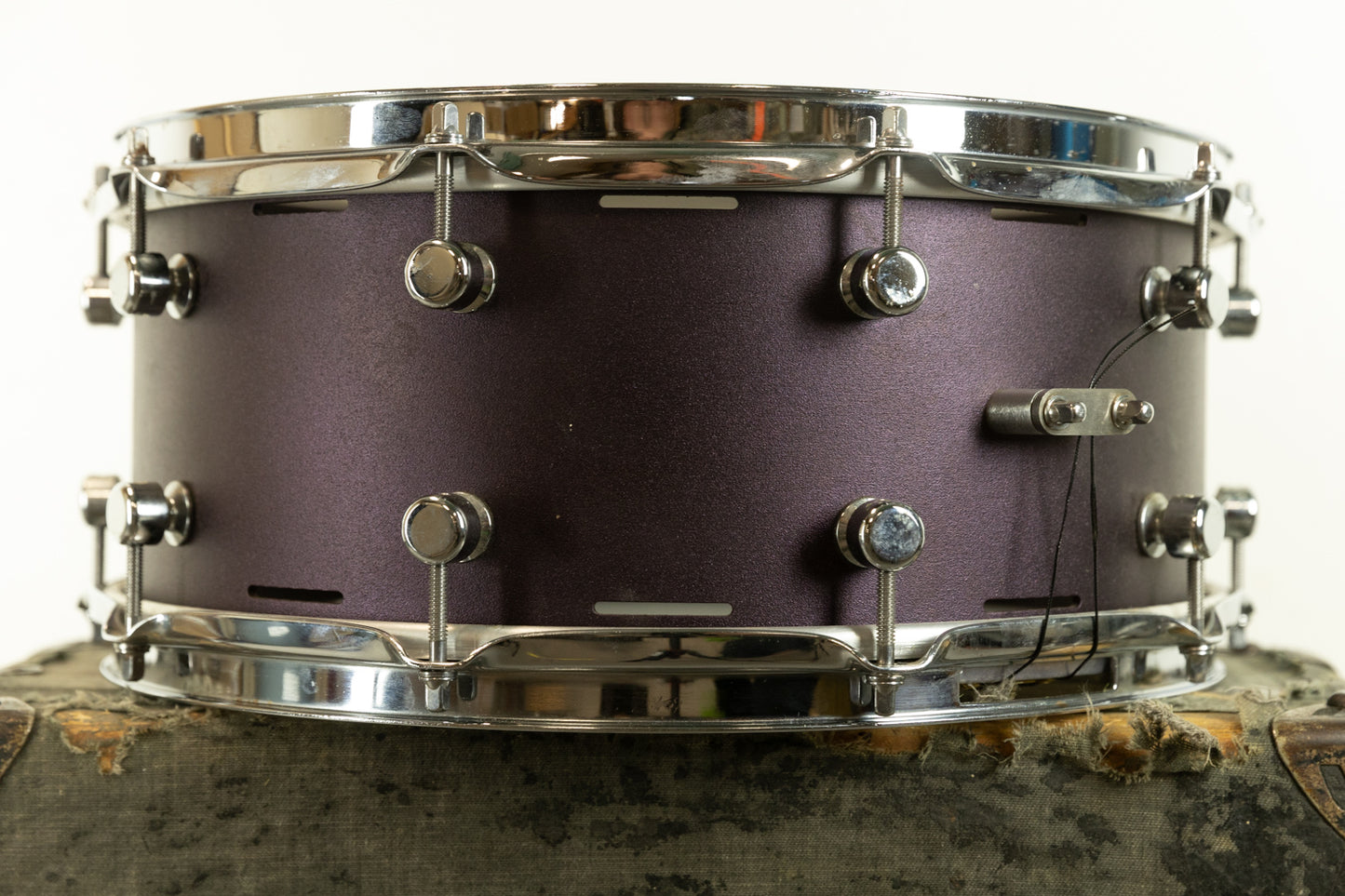 Trick 6.5x14 AL13 "Purple Satin" Snare Drum