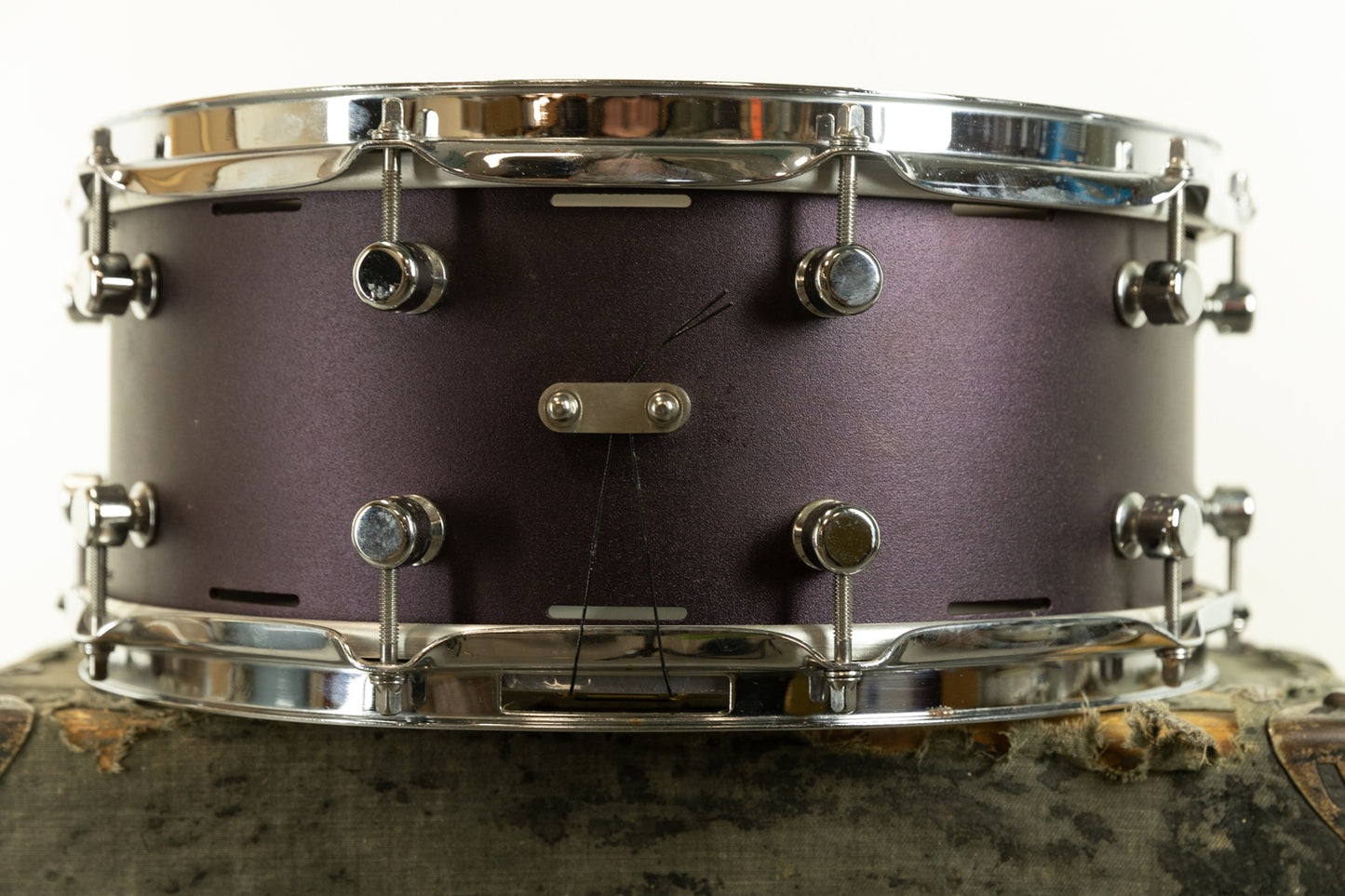 Trick 6.5x14 AL13 "Purple Satin" Snare Drum