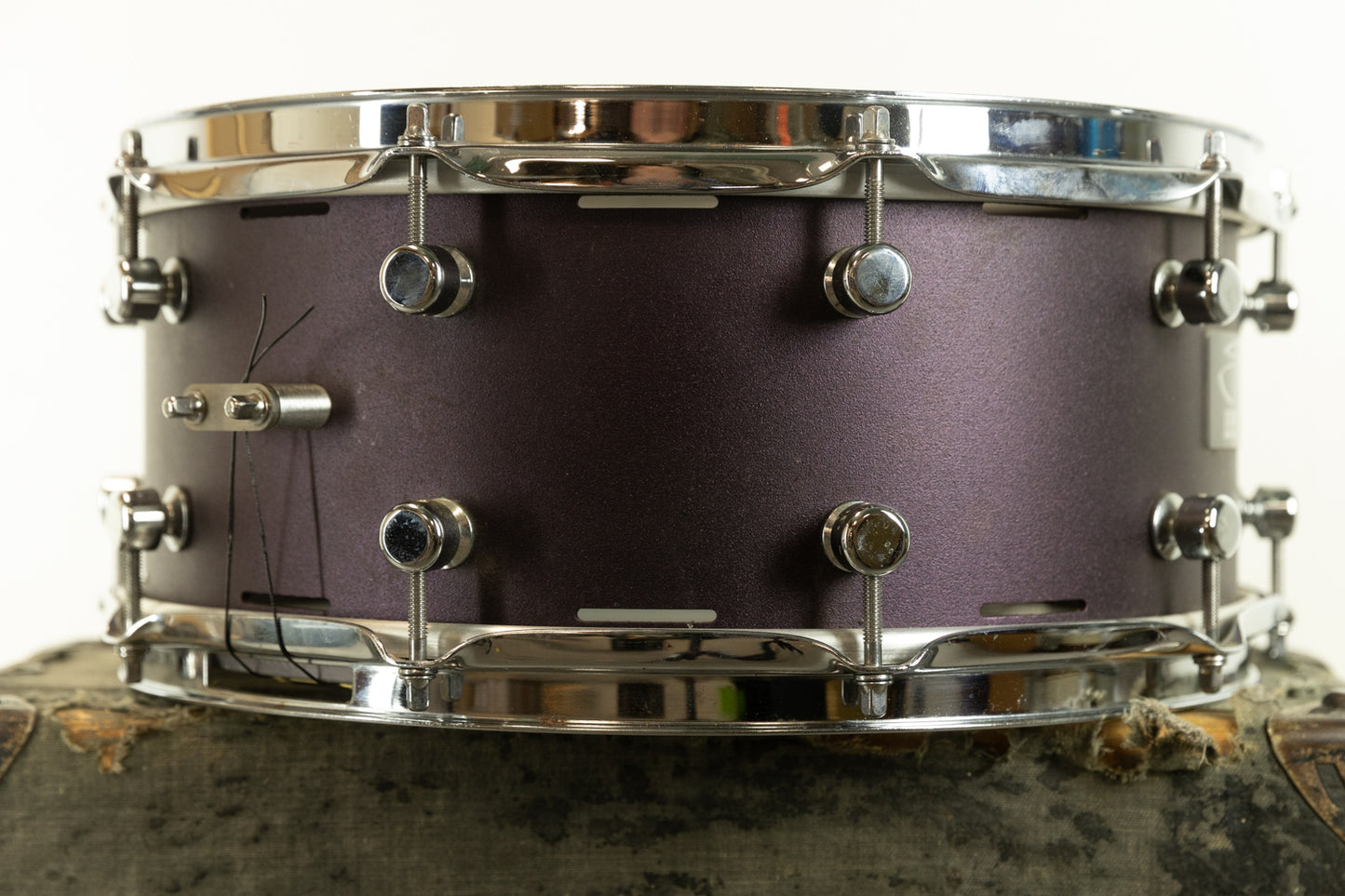 Trick 6.5x14 AL13 "Purple Satin" Snare Drum