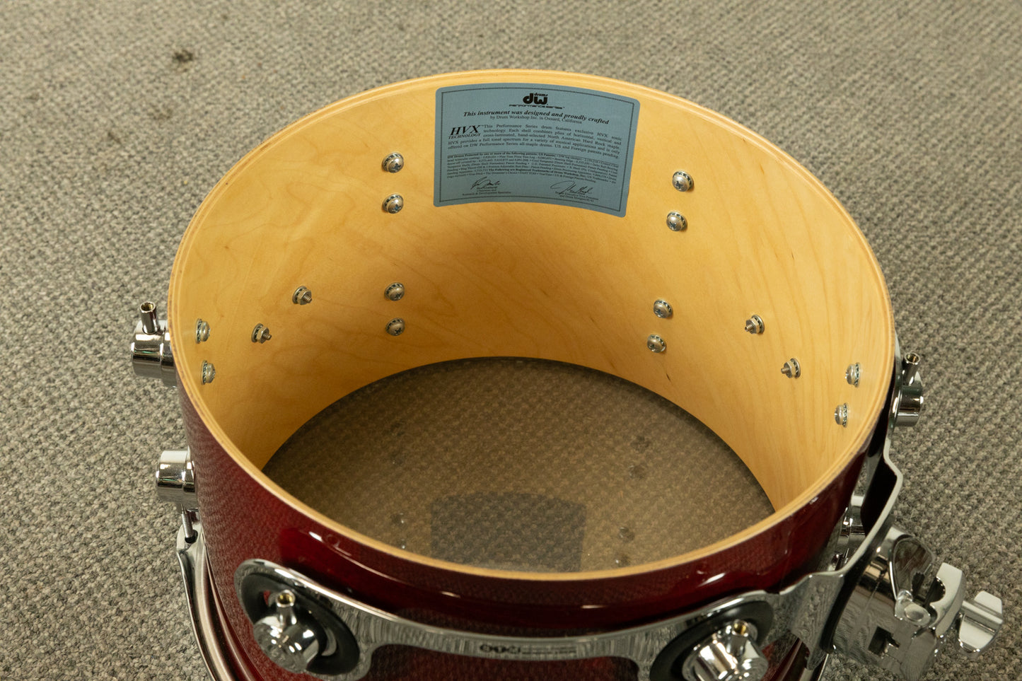 DW Performance Cherry Stain Drum Set