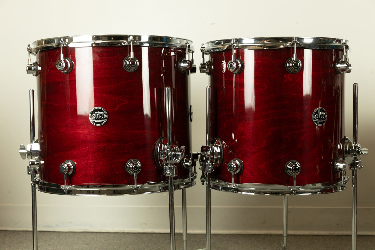 DW Performance Cherry Stain Drum Set