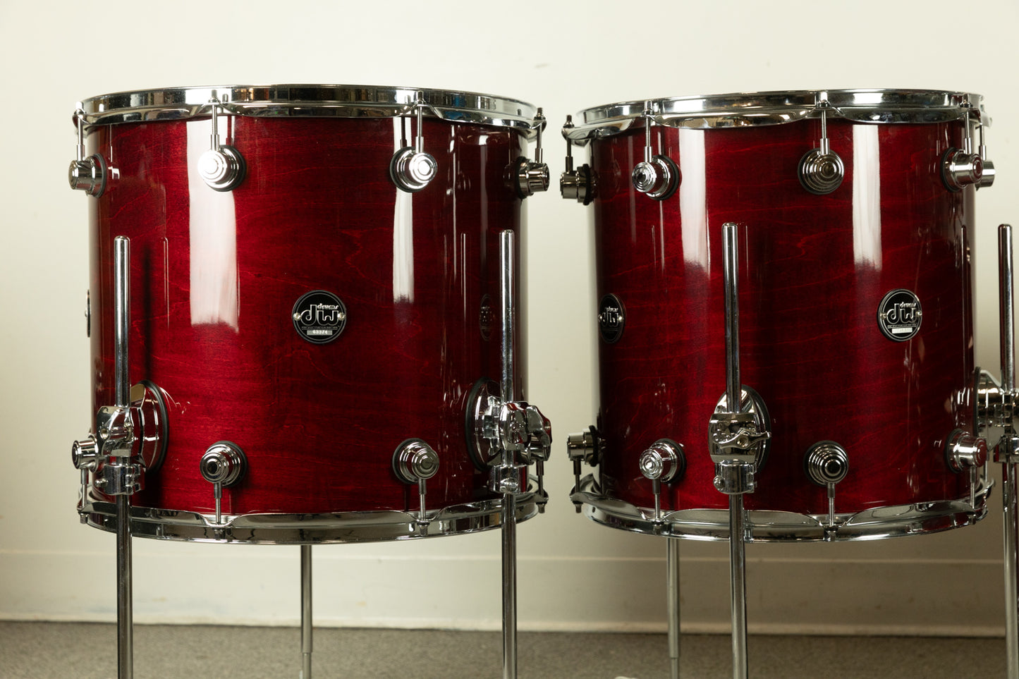 DW Performance Cherry Stain Drum Set