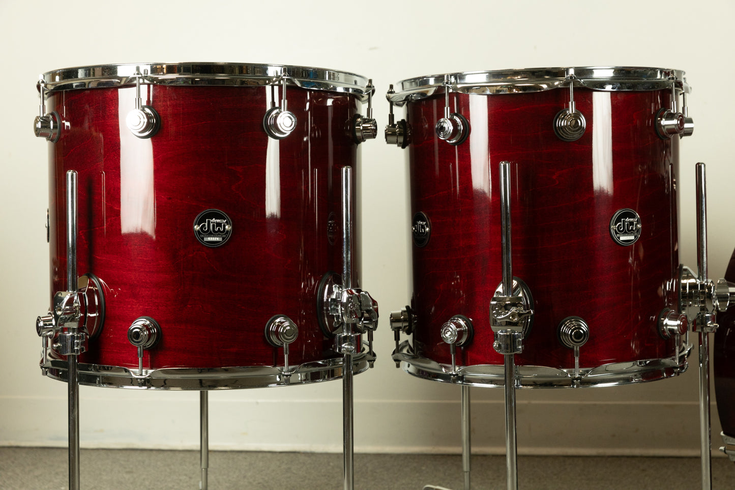 DW Performance Cherry Stain Drum Set