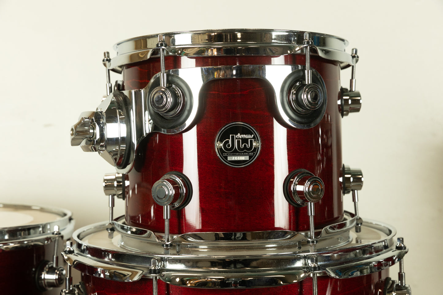 DW Performance Cherry Stain Drum Set