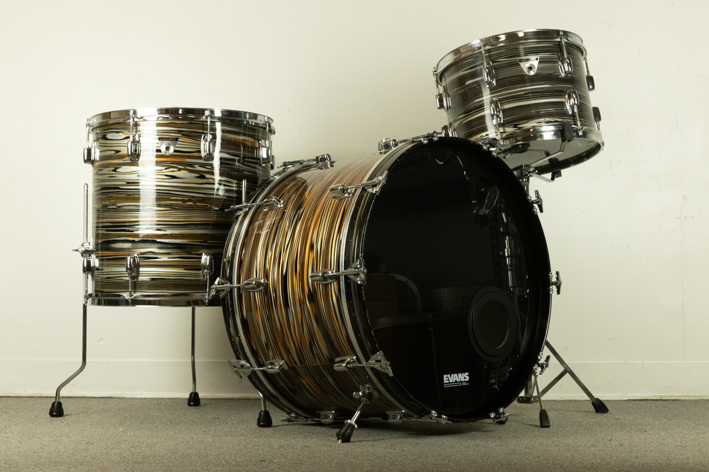 1970s Ludwig Standard Gold Strata Drum Set