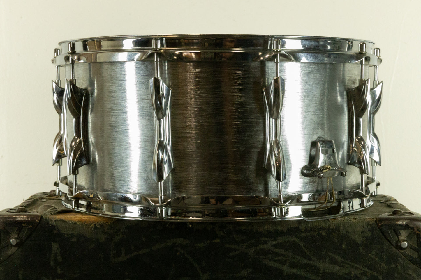 1970s Premier 6.5x14 Hi-Fi "Brushed Aluminum" Snare Drum