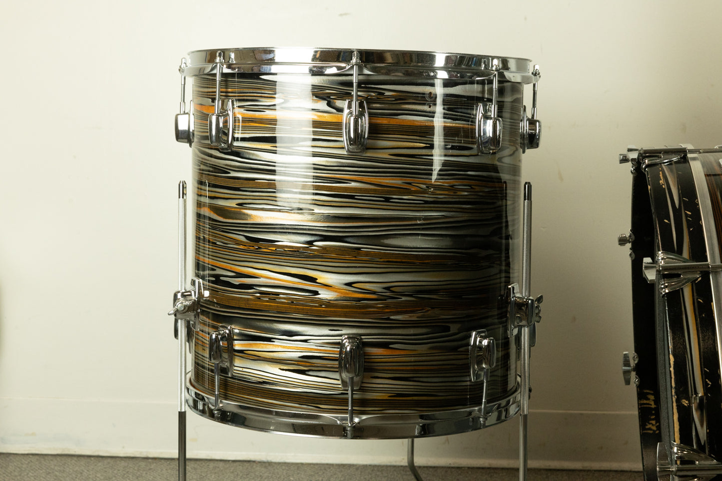 1970s Ludwig Standard Gold Strata Drum Set