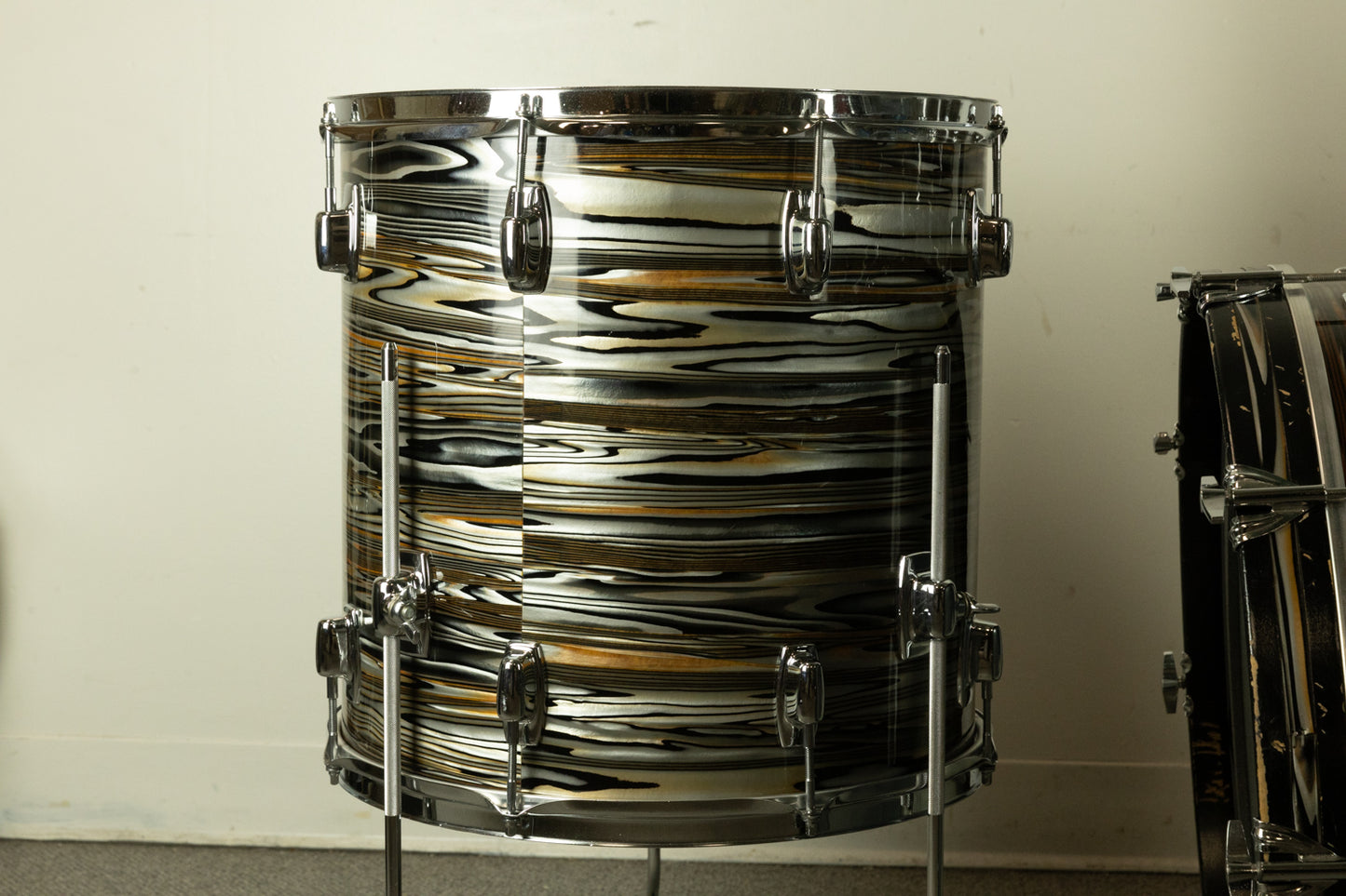 1970s Ludwig Standard Gold Strata Drum Set