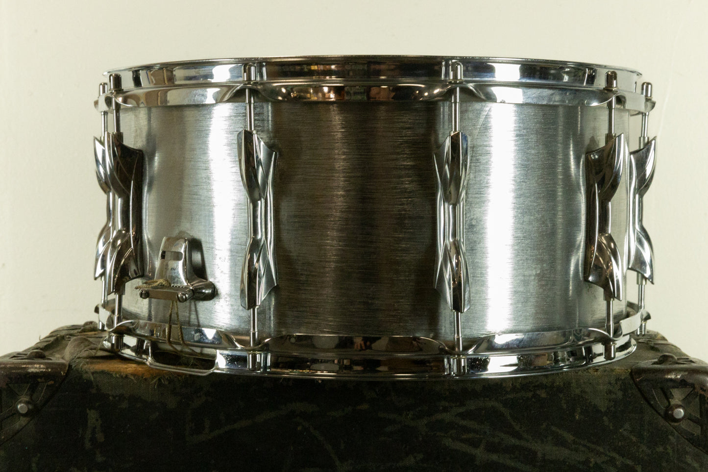 1970s Premier 6.5x14 Hi-Fi "Brushed Aluminum" Snare Drum