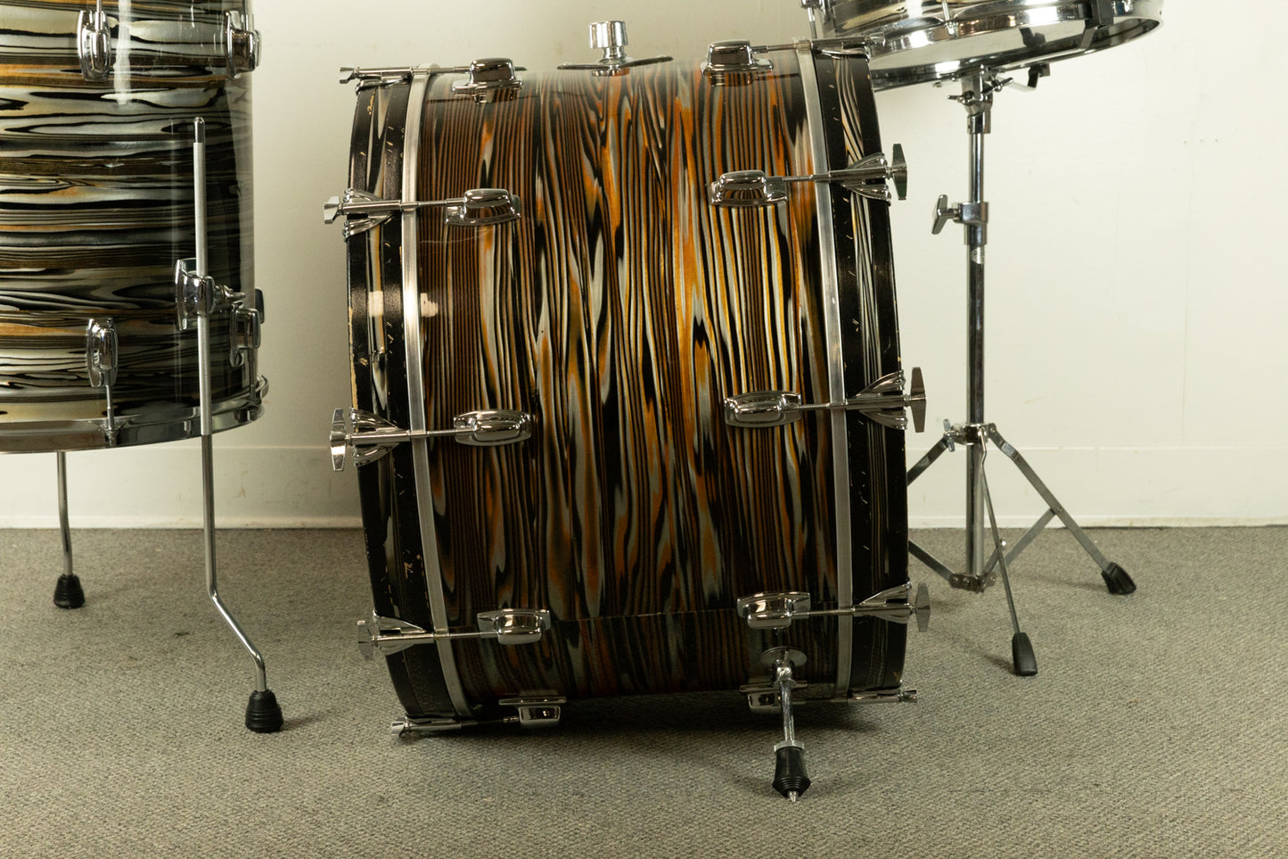 1970s Ludwig Standard Gold Strata Drum Set