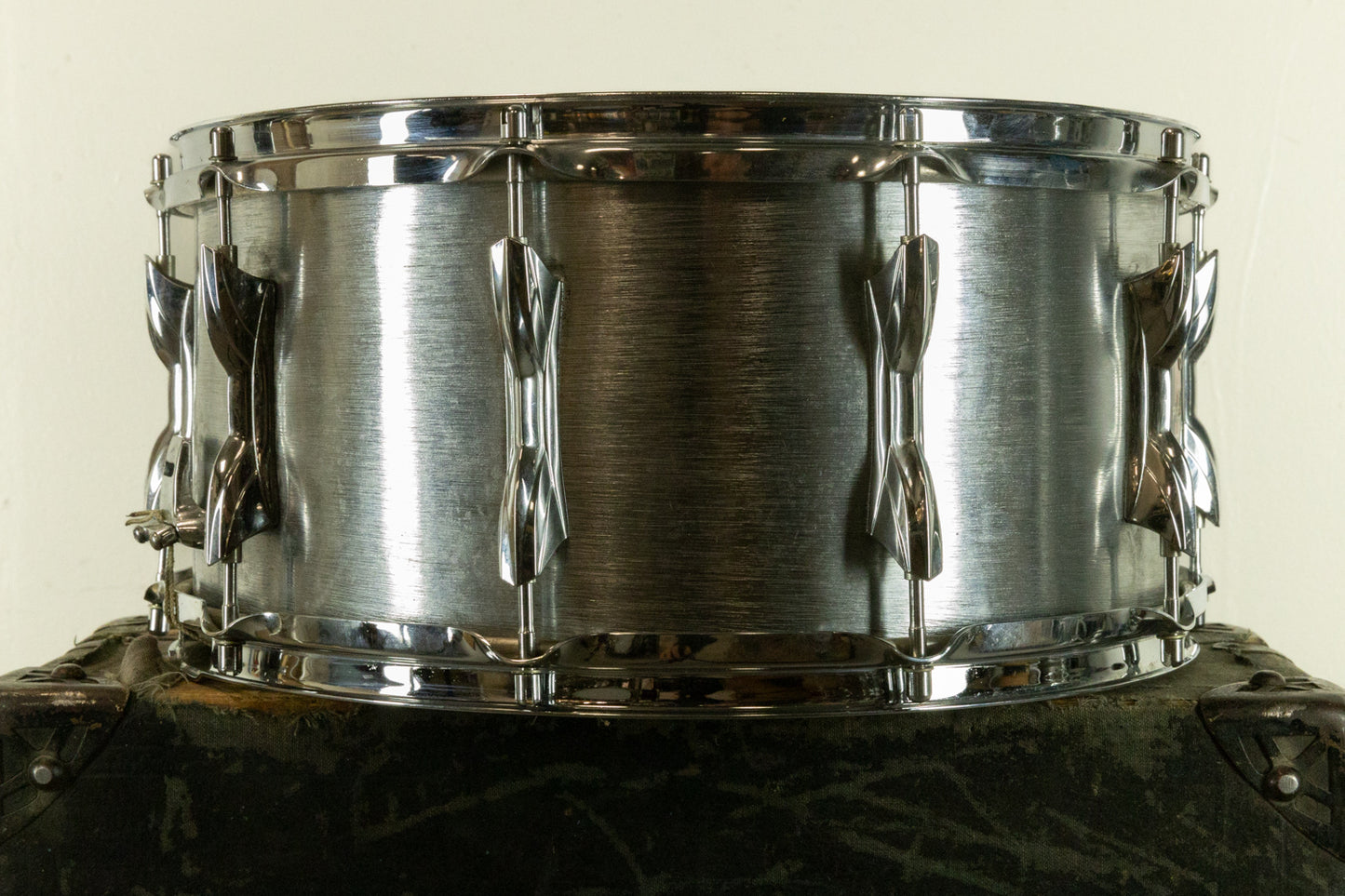 1970s Premier 6.5x14 Hi-Fi "Brushed Aluminum" Snare Drum