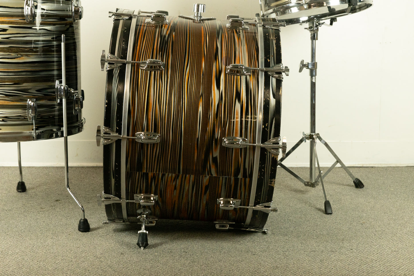 1970s Ludwig Standard Gold Strata Drum Set