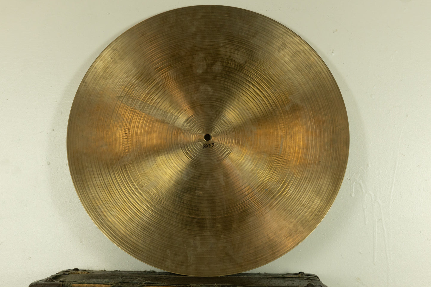 1970s Zildjian A 20" Flat Ride Cymbal 2633g