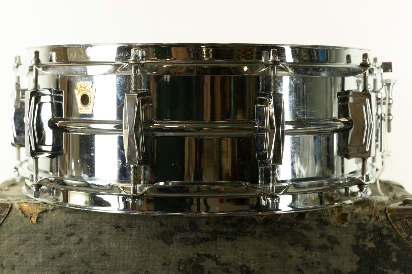 1960s Ludwig 5x14 LM400 Supraphonic Snare Drum