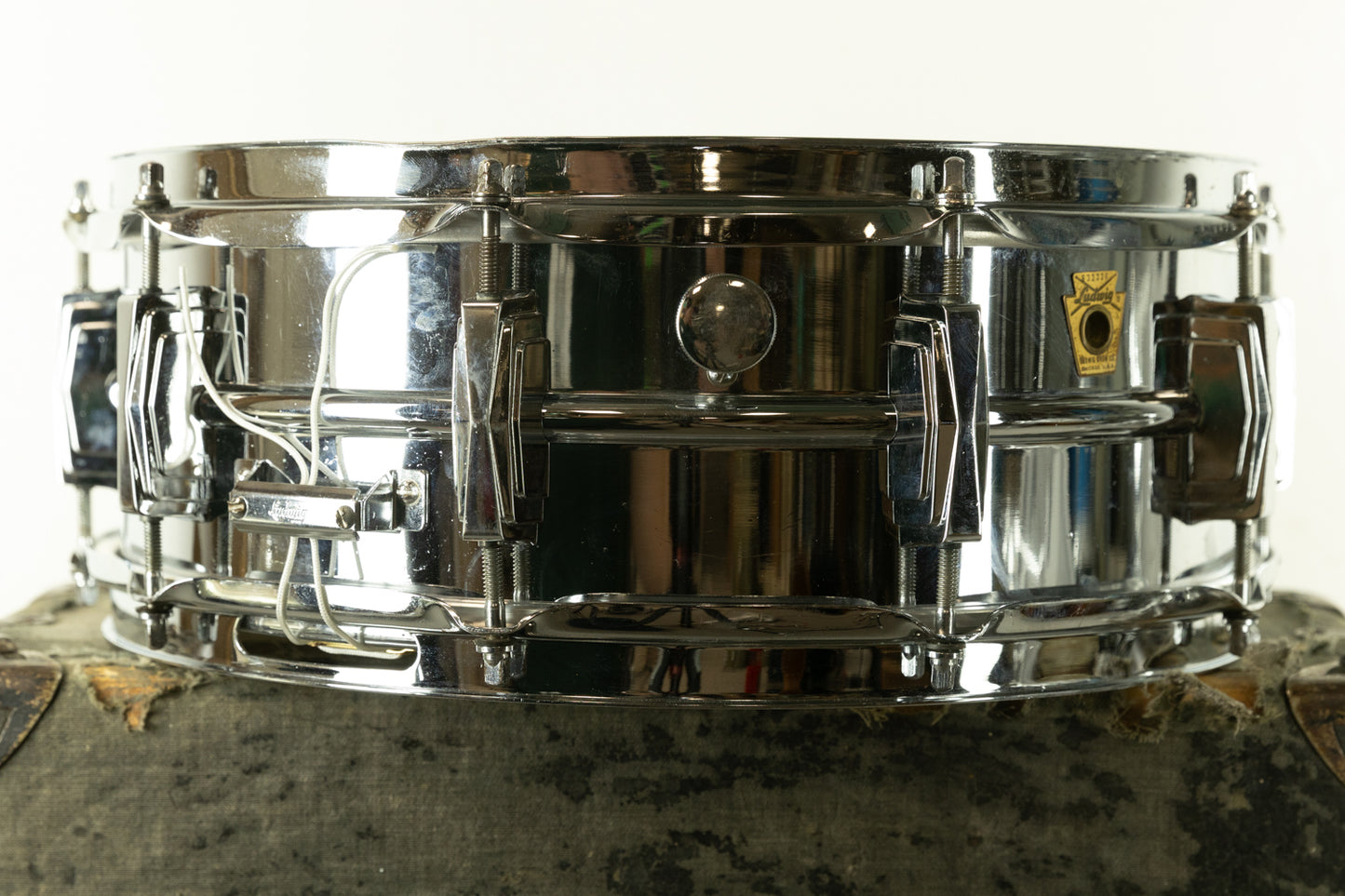 1960s Ludwig 5x14 LM400 Supraphonic Snare Drum