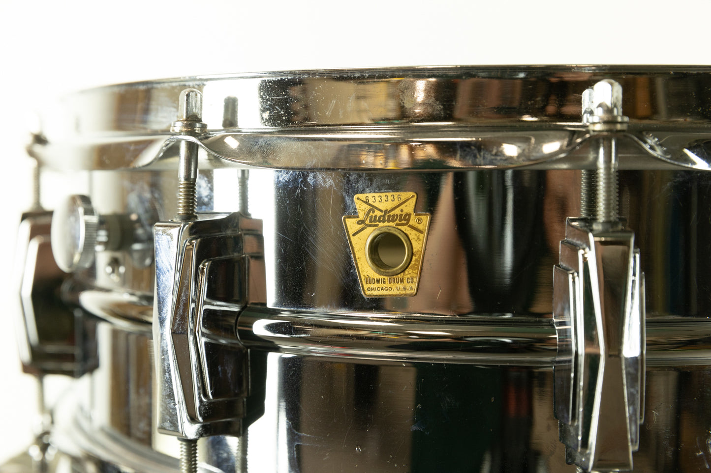 1960s Ludwig 5x14 LM400 Supraphonic Snare Drum