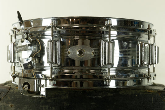 1960s Rogers 5x14 7-Line Dynasonic Snare Drum