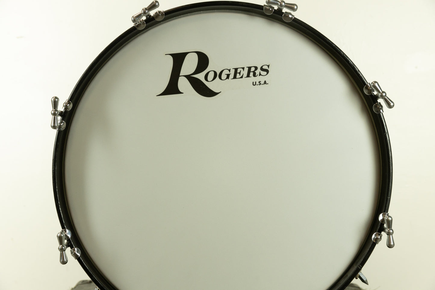 1960s Rogers 14x20 Sparkling Silver Pearl Bass Drum