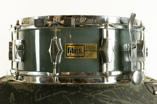 1970s 5x14 Fibes Smoke Acrylic SFT690 Snare Drum