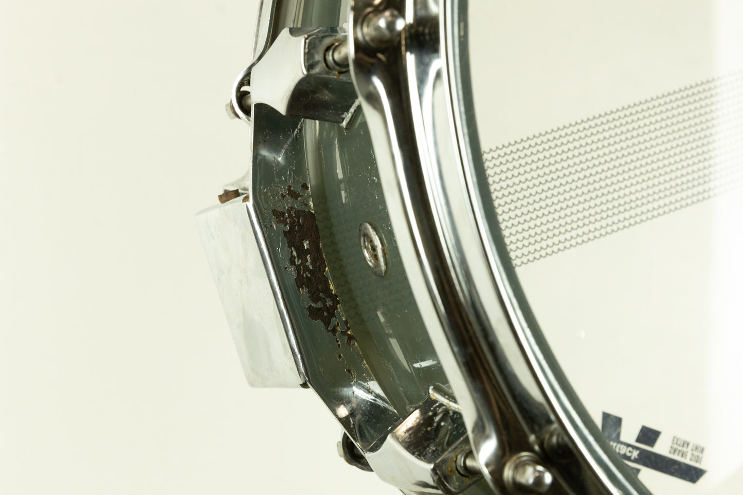 1970s 5x14 Fibes Smoke Acrylic SFT690 Snare Drum